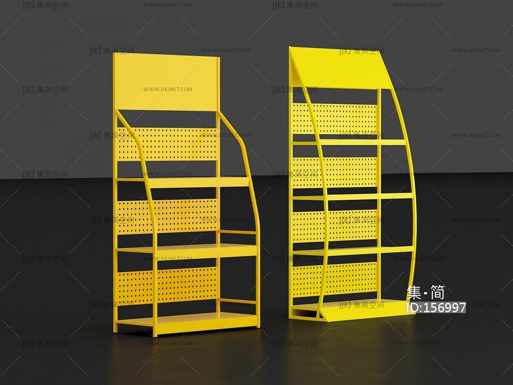 08-现代货架 展架 超市架超市货架洗洁精