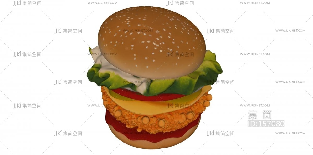 香酥鸡肉堡
