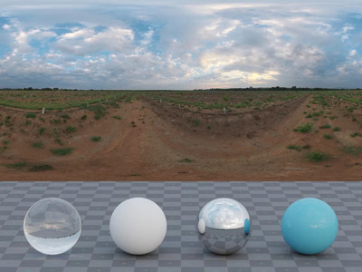 郊区农村多云8k-16k高清hdr贴图