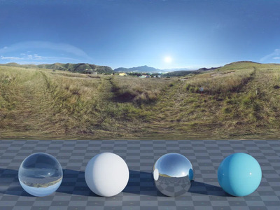 郊区山区8k-16k高清hdr贴图