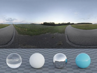 乡村田园黄昏8k-16k高清hdr贴图