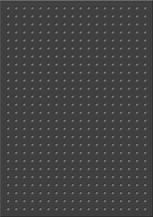 32无缝黑色烤漆洞洞板板材贴图