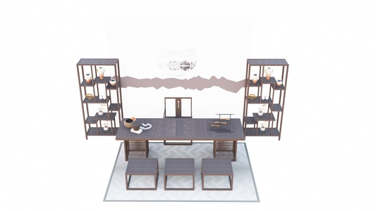 书桌椅 茶桌 桌子 桌椅 组合桌椅 