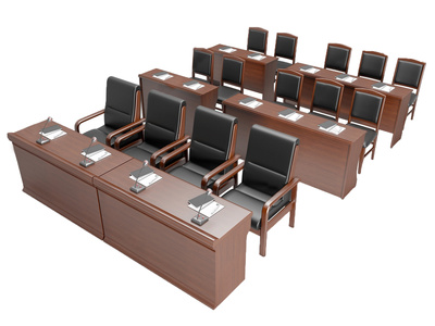 12-现代会议桌_会议桌椅_条形桌椅_培训桌椅_主席桌椅_长条桌椅党政机关办公家具3D模型vrrr