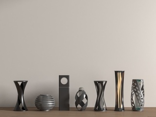 现代景观灯_现代其他户外灯_现代中式景观灯SU模型