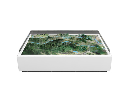 01-地形沙盘su模型