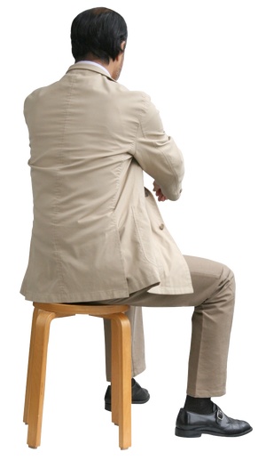 免扣pnd人物素材病人患者医院 坐着的人(55)