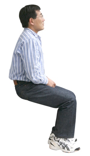 免扣pnd人物素材病人患者医院 坐着的人(38)