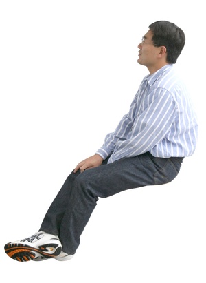 免扣pnd人物素材病人患者医院 坐着的人(39)