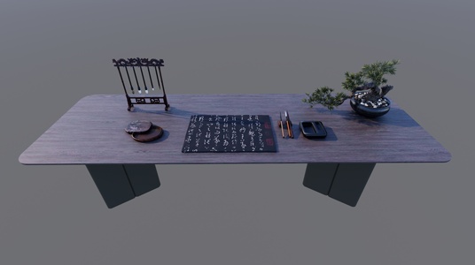 新中式书画桌