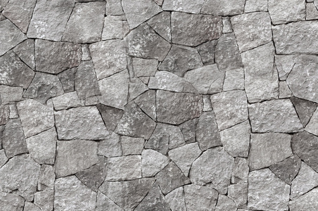 无缝灰色毛石墙面贴图