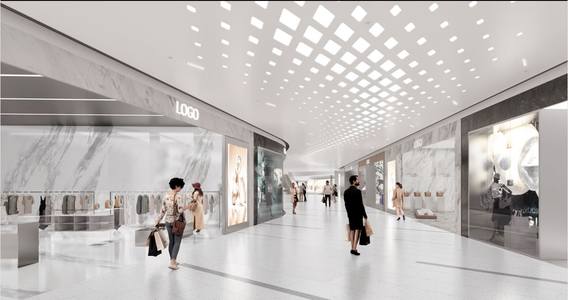 商场中庭商业中庭 (6)