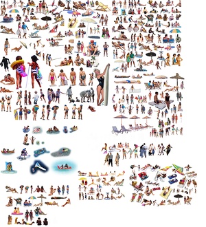 01-免抠海边人物泳装洗浴人物沙滩贴图 (1)