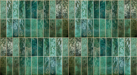 绿色条形砖条纹砖马赛克贴图