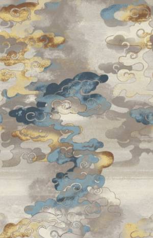 新中式祥云地毯云纹地毯 (1)