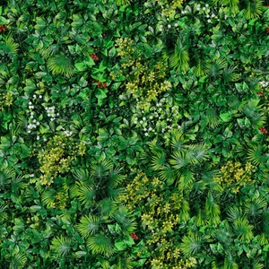 无缝绿植墙贴图