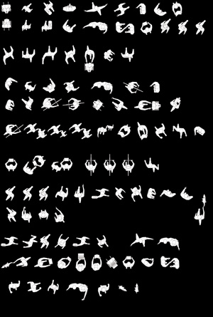 顶视图插画风人物第二弹-2