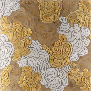 新中式花纹花瓣地毯 (13)