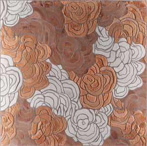 新中式花纹花瓣地毯 (29)