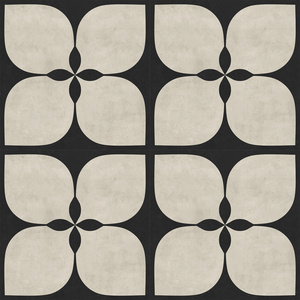 法式复古瓷砖_小花砖_复古法式_中古风_复古美式_四叶草花砖贴图