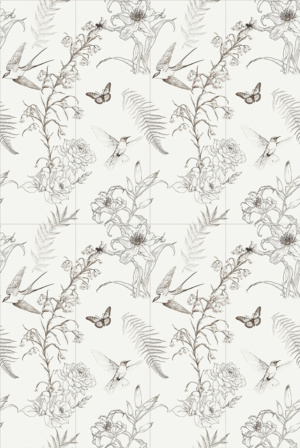 法式现代瓷砖_无缝花鸟瓷砖_无缝卫浴花鸟瓷砖_无缝暖白花鸟瓷砖_法式浪漫花鸟瓷砖_无缝中式花鸟瓷砖贴图