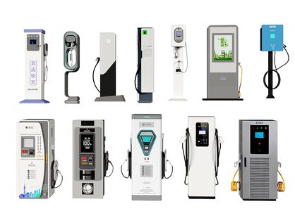 公用器材_充电桩3D模型