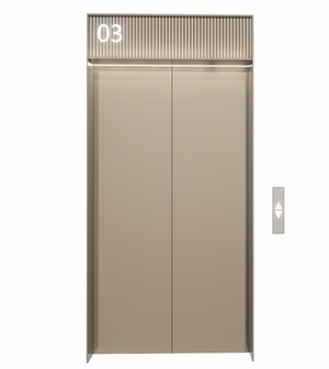 常用现代电梯门按钮su模型