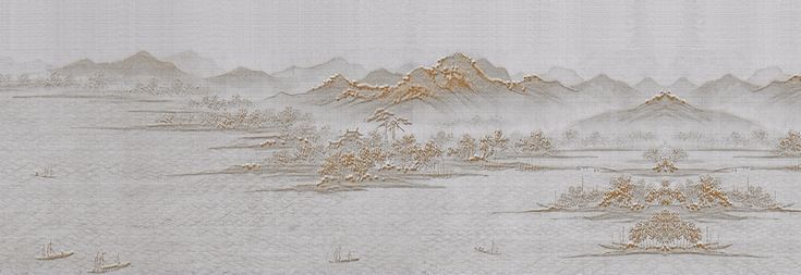 新中式山脉山水壁纸壁布壁画背景壁纸壁画 (54)