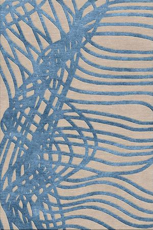 现代抽象图案地毯 (4)