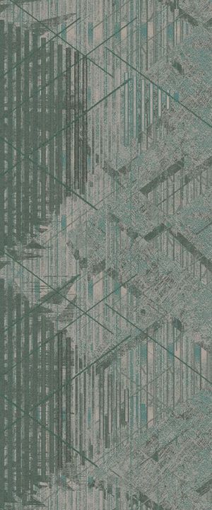 现代抽象图案地毯 (1)