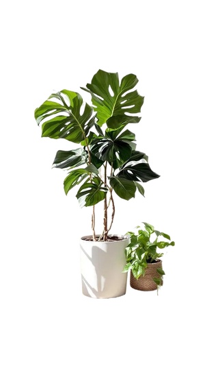 绿植盆栽花盆免扣素材 (1)