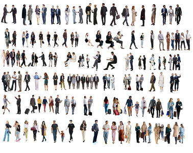 22-时尚商务人物,办公人物，休闲人物，坐着的人物psd下载