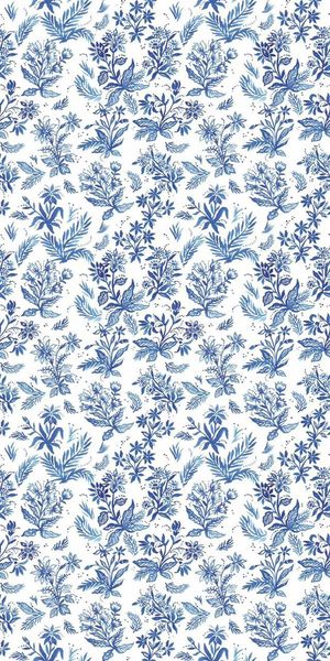 青花瓷贴图瓷器贴图小碎花 (5)