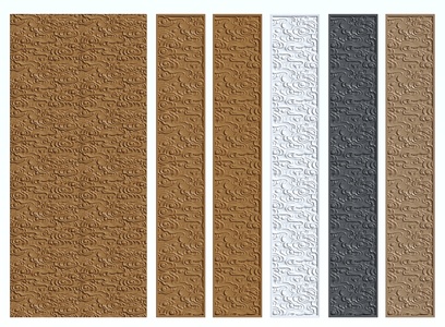 中式雕花_中式祥云浮雕su模型