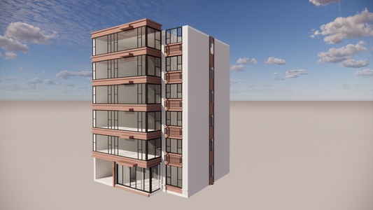 房子建筑 su草图模型