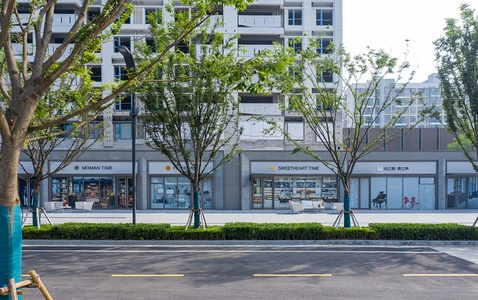 01-城市街道白天外景贴图