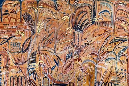 现代抽象画装饰画艺术画油画 (4)