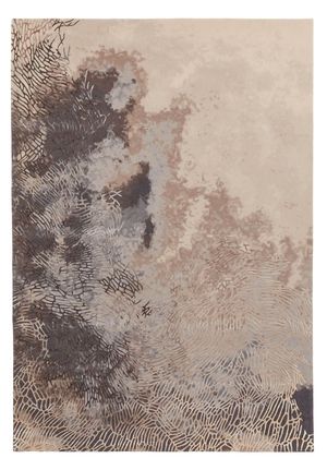 新中式抽象装饰画地毯