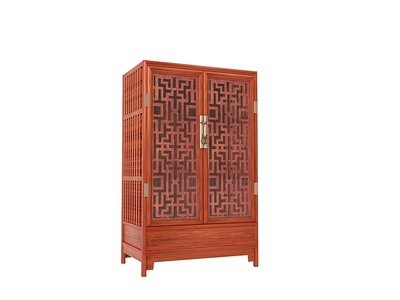 古典中式斗柜书柜装饰柜3d模型