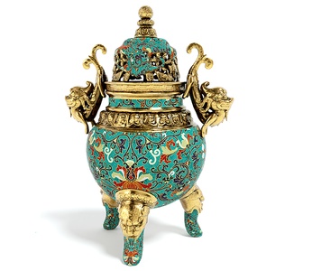 中式香炉古董摆件装饰品3D模型