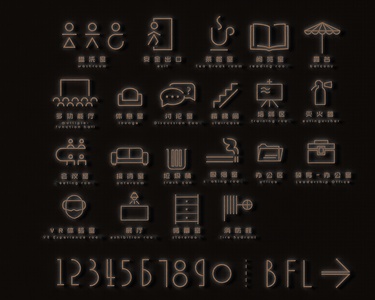 标识_标牌_指示牌_指引牌3D模型