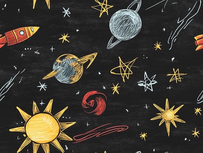 无缝现代黑板_涂鸦黑板贴图 (4)