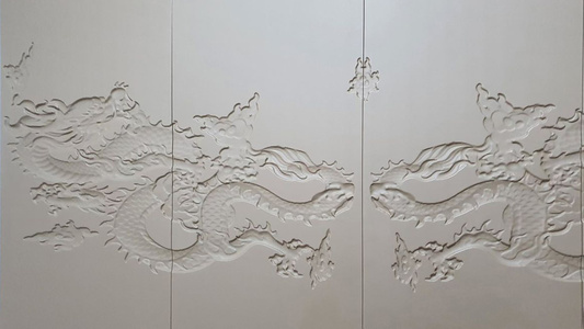 床头龙纹皮革凹凸背景 (10)