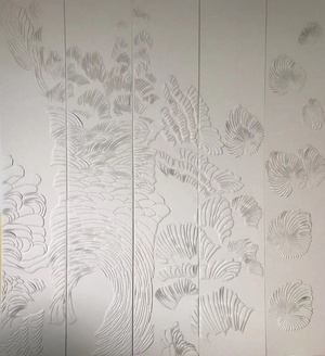 床头皮革凹凸背景背景硬包浮雕硬包皮革硬包背景墙 (16)