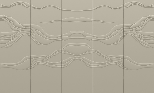 无缝新中式浮雕硬包背景墙贴图