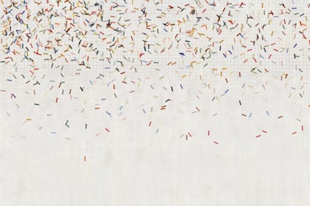 现代彩色渐变图案瓷砖卫生间瓷砖画床头沙发背景画屏风画壁纸壁布卫生间瓷砖  (4)