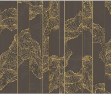 新中式抽象线条曲线床头沙发背景画屏风画壁纸壁布 (24)