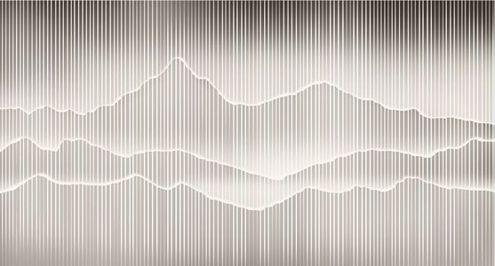 新中式山脉格栅山水床头沙发背景画屏风画壁纸壁布 (37)
