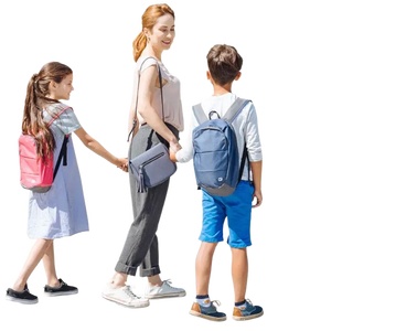 儿童亲子人物小孩背影人物背景人物png免扣人物 (32)