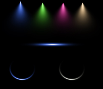 射灯-高光环形光效